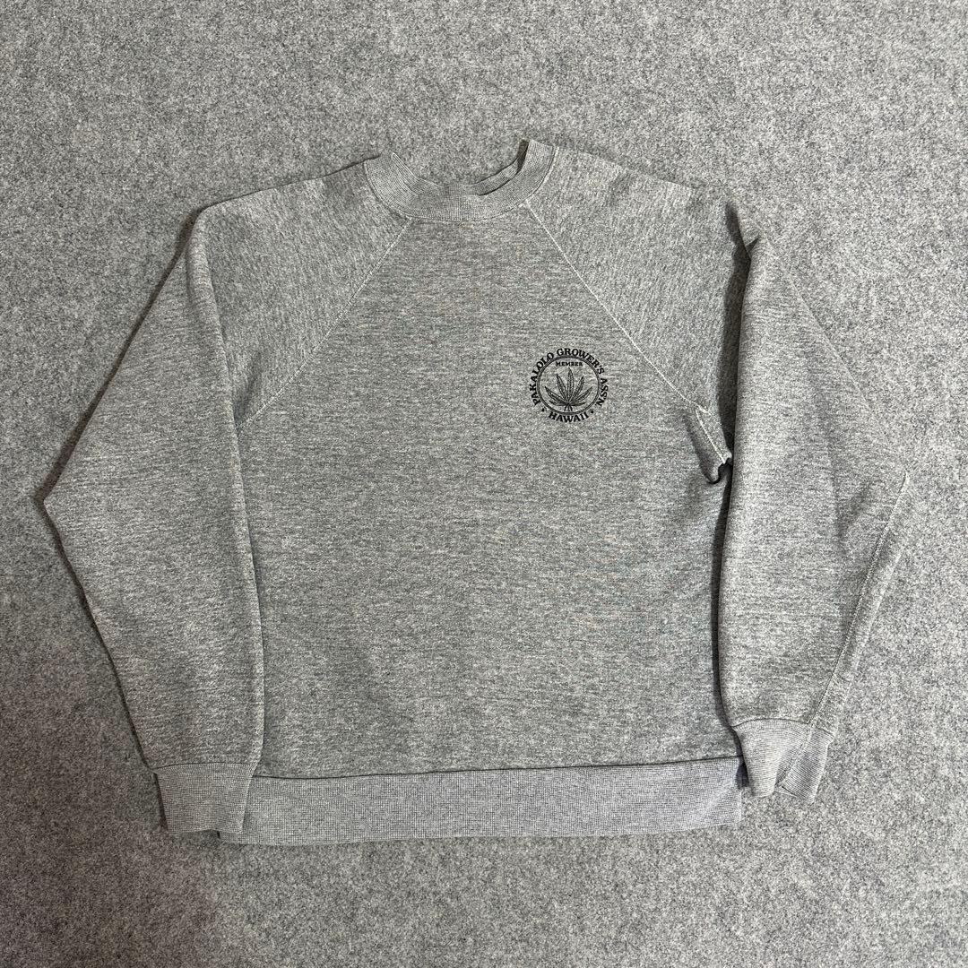 80s USA製 DISCUS スウェット L マリファナ WEED ハワイ