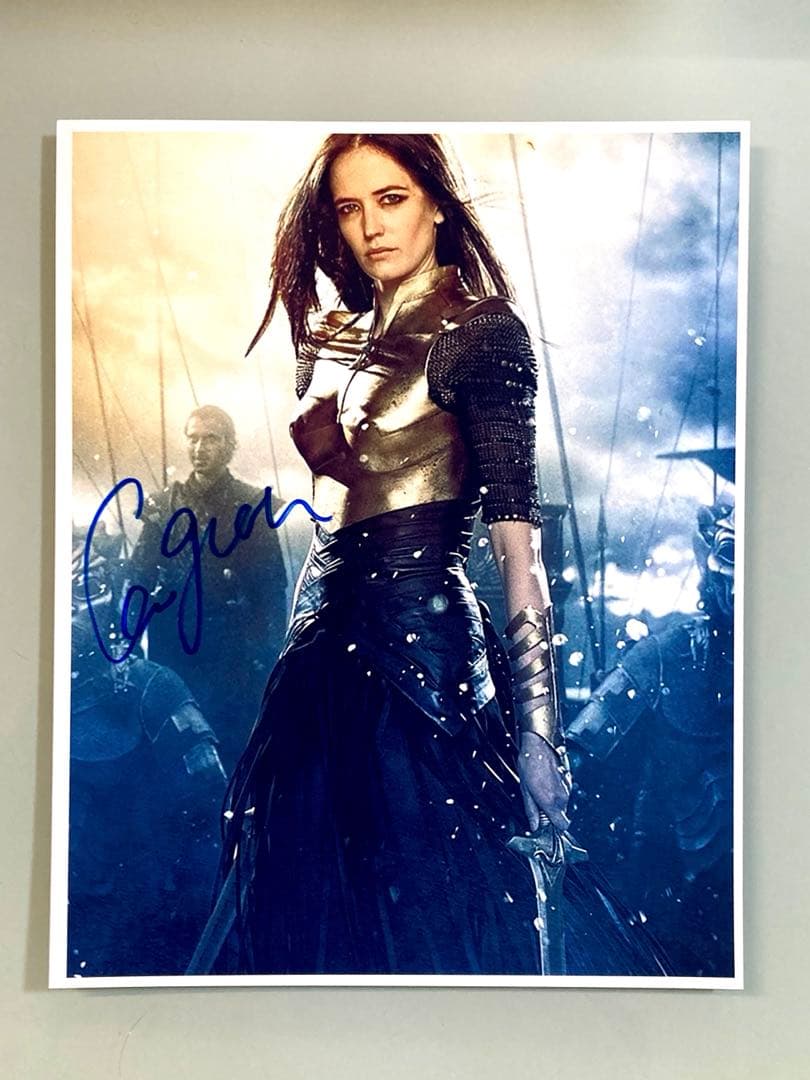 セール中…エヴァ・グリーン直筆サイン入り超 大型写真