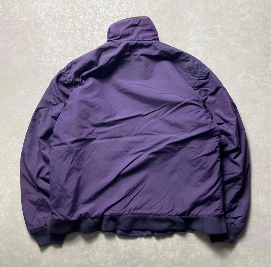 90s L.L.Beanナイロンジャケットパープルウォームアップシェルドシンチラ