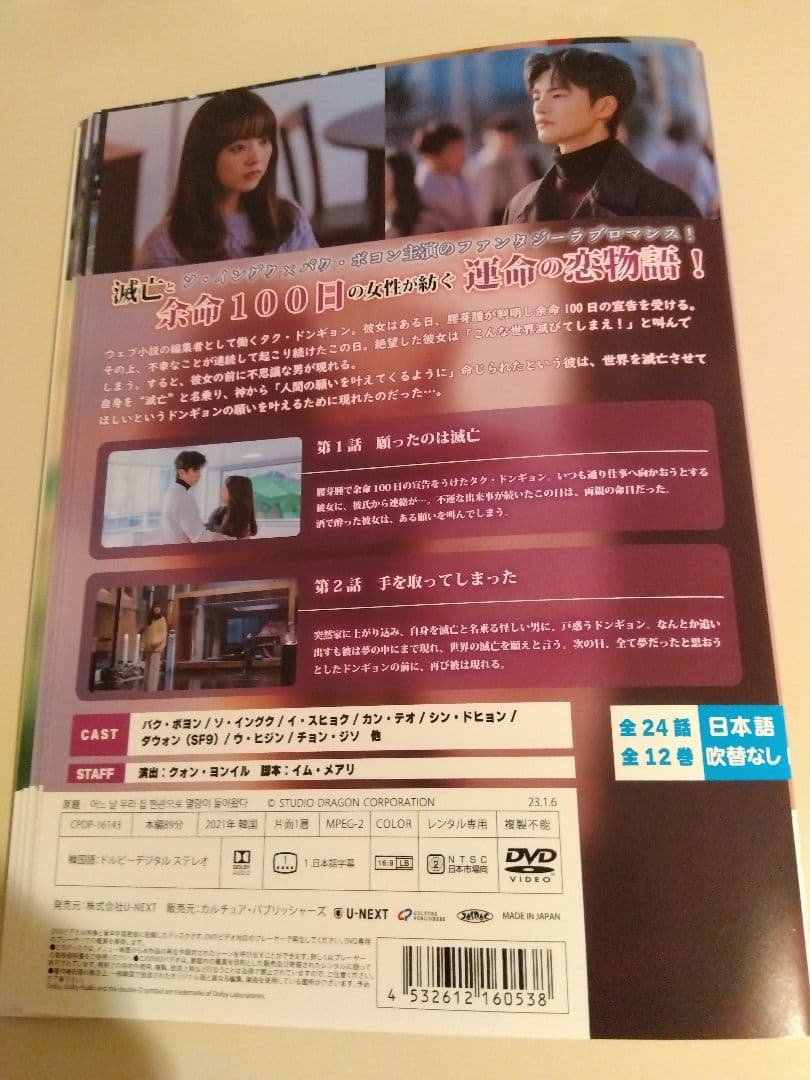 韓国ドラマ　ある日、私の家の玄関に滅亡が入ってきた　dvd 全巻