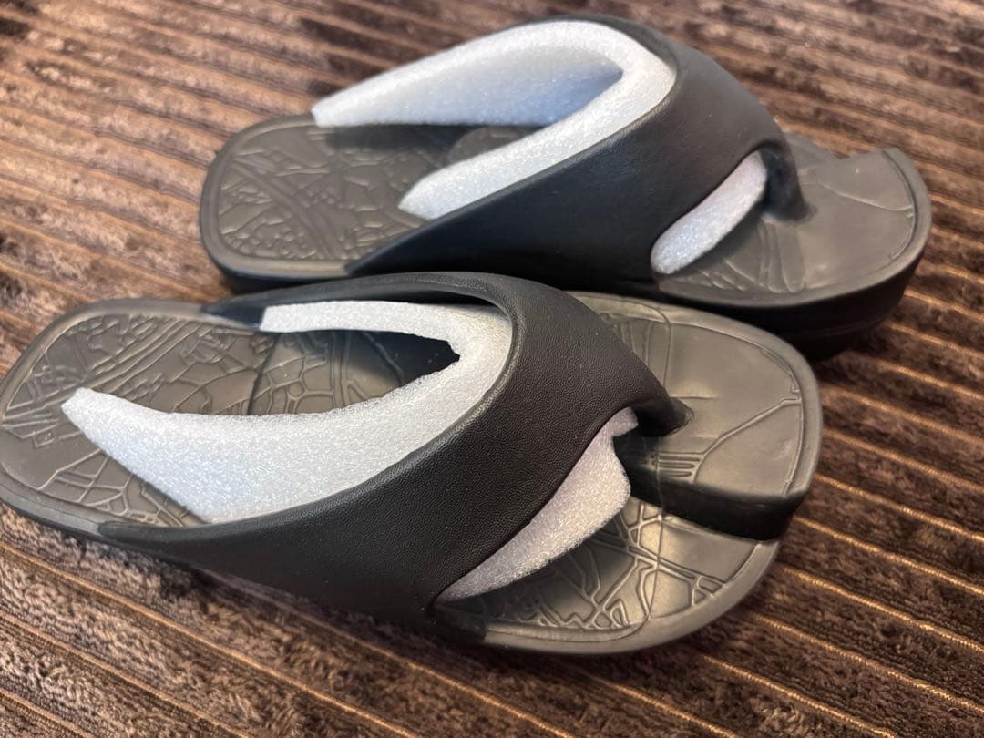 レディースM イージーサンダル ブラック