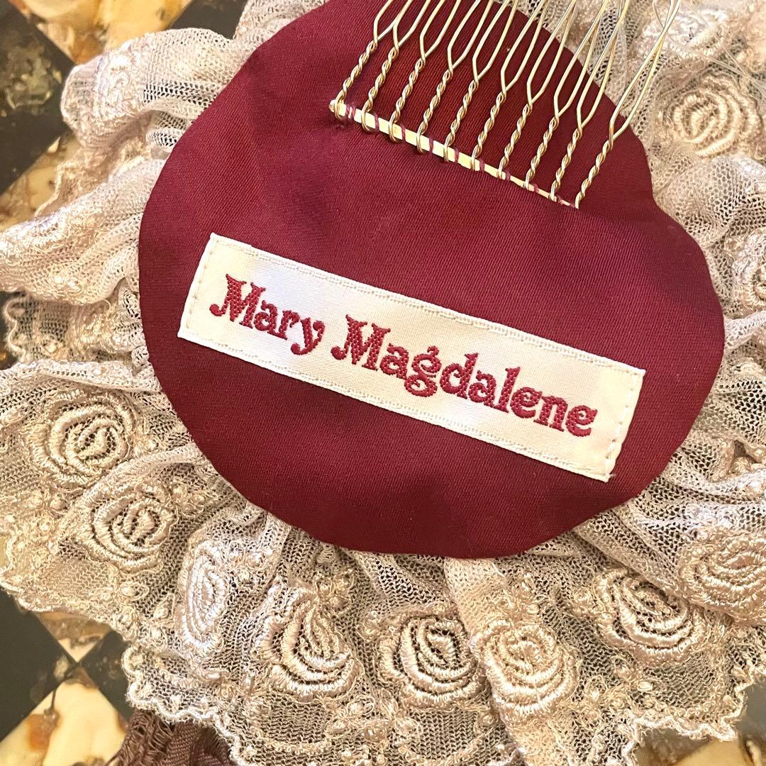 新品　タグ付き　メアリーマグダレン　メリアローズヘッドドレス　ストロベリー　赤