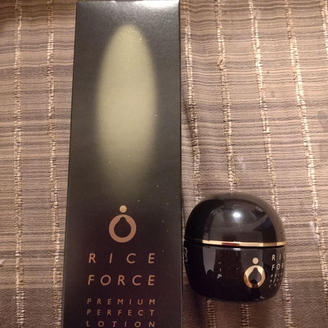 RICE FORCE プレミアムパーフェクトローション クリームセット