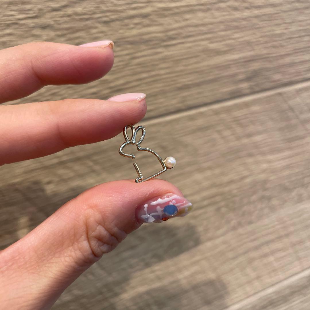 定価55.000円！ALIITA（アリータ）＊うさぎ＊パール＊ピアス