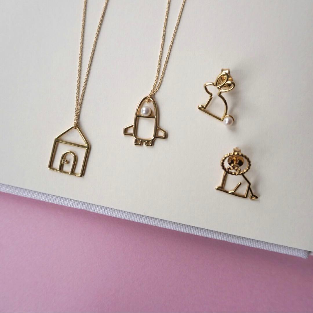 定価55.000円！ALIITA（アリータ）＊うさぎ＊パール＊ピアス