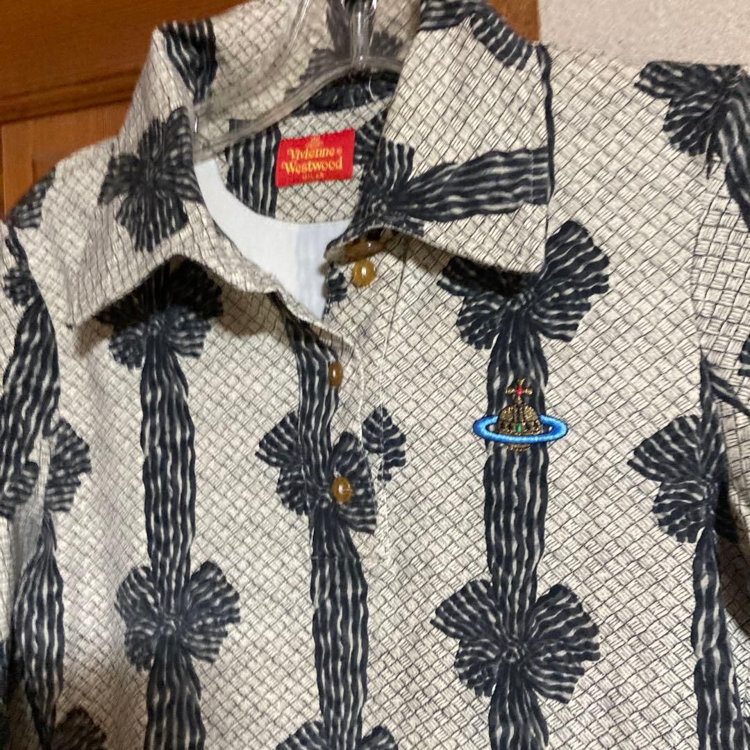 ヴィヴィアンウエストウッド チェック シャツ ワンピース