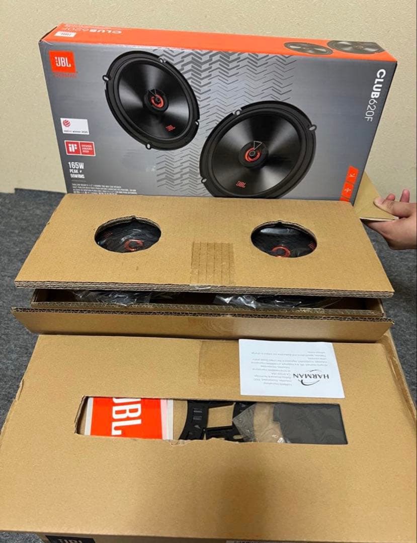 JBL Club 620F スピーカー 160W 6.5インチ新品(2)