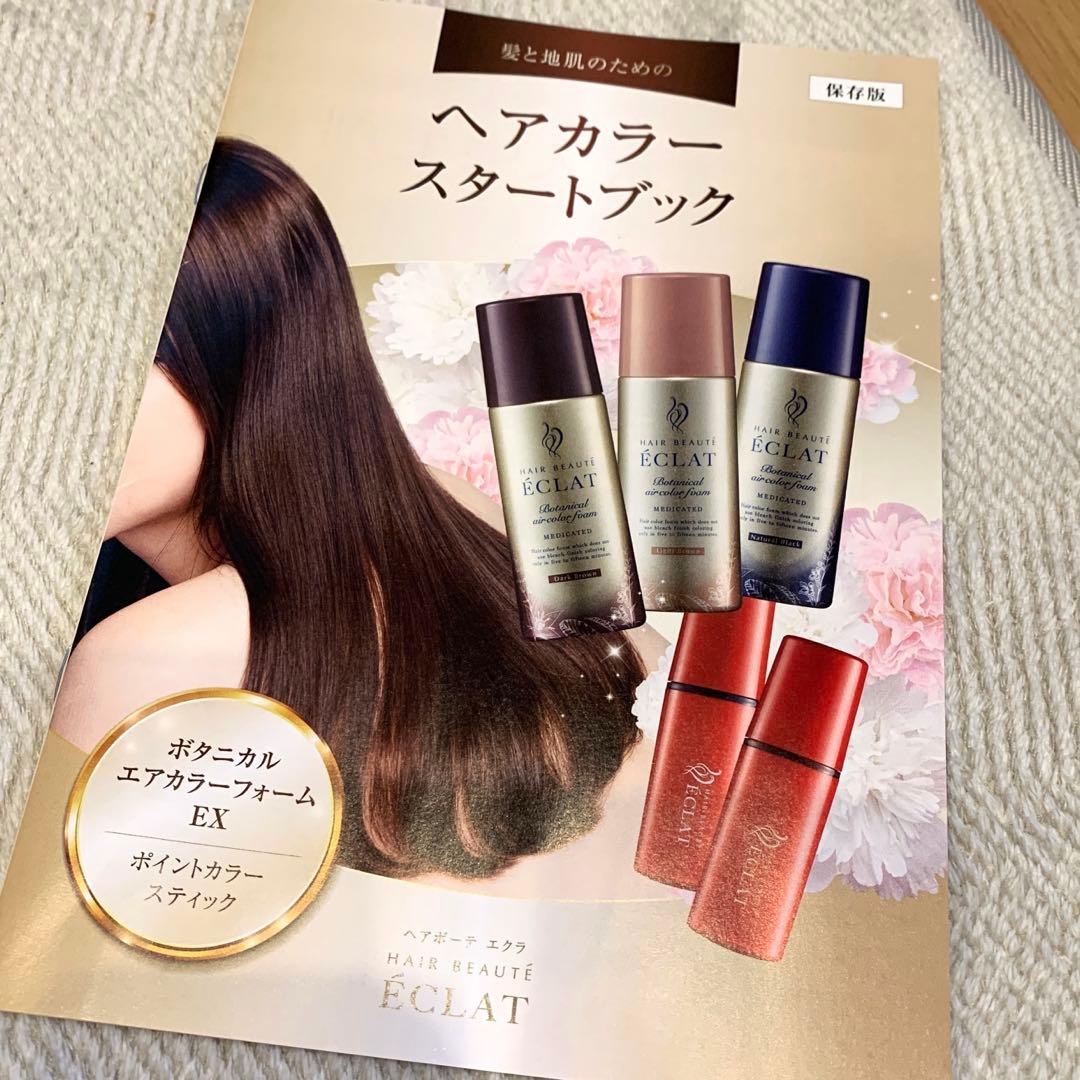 ヘアボーテ エクラ　ボタニカル エアカラーフォームEX　☆限定パッケージ☆