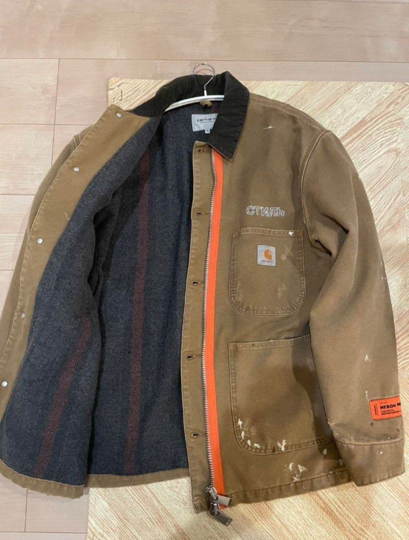 carhartt heronpreston コラボジャケット