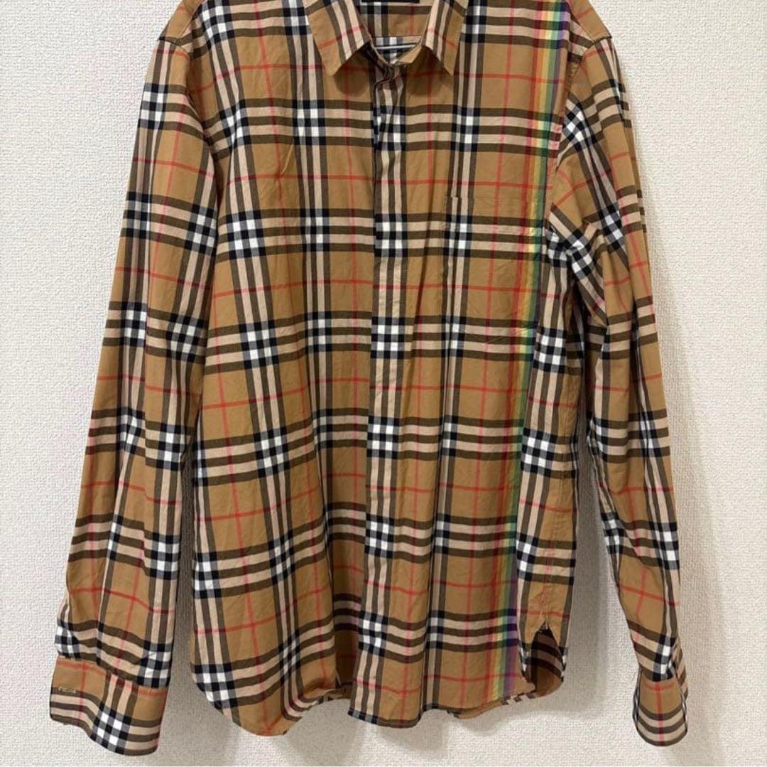 SALE‼️Burberry チェック柄 長袖シャツ