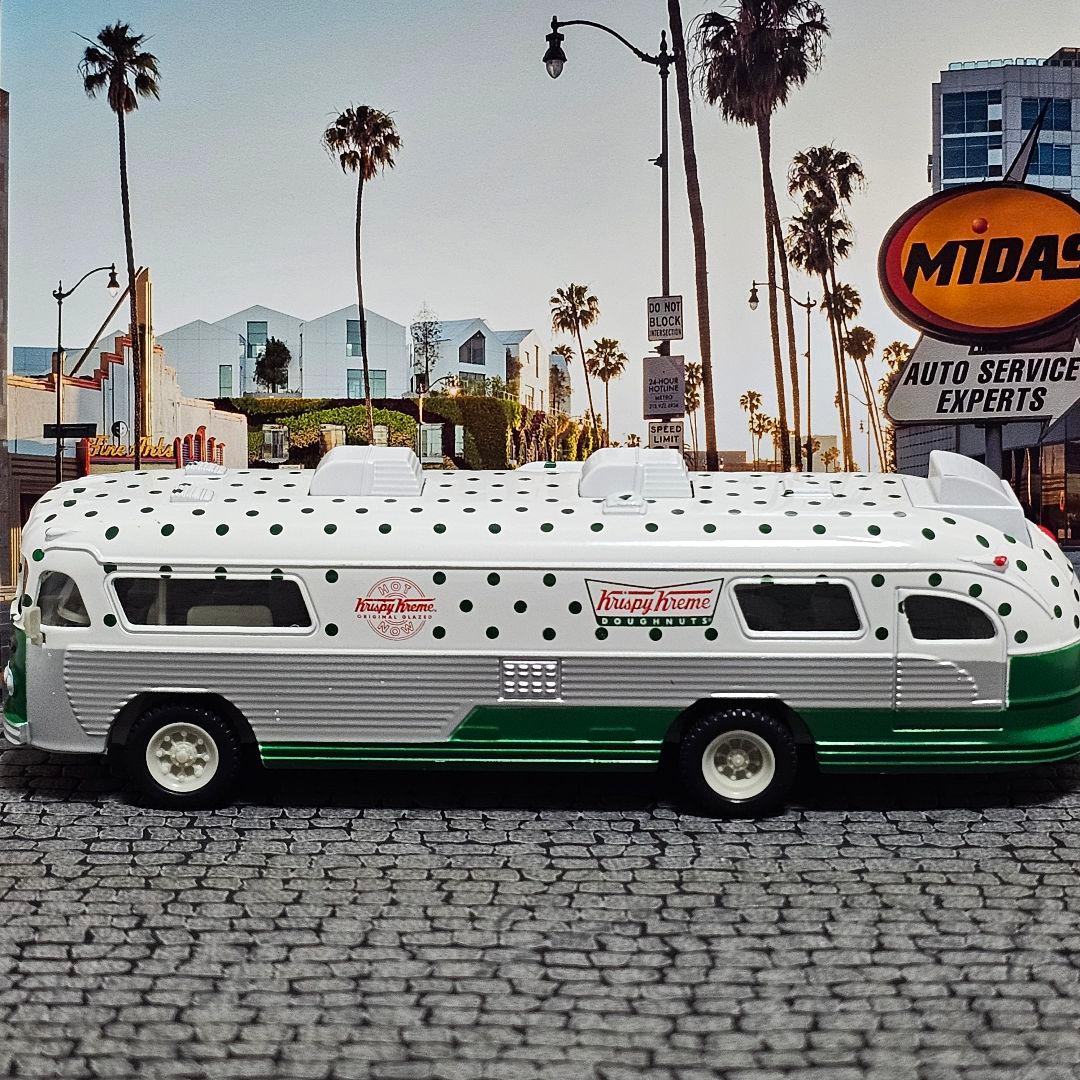 クリスピークリームドーナツ　ダイキャスト カー　スターライナー　バス　ミニカー