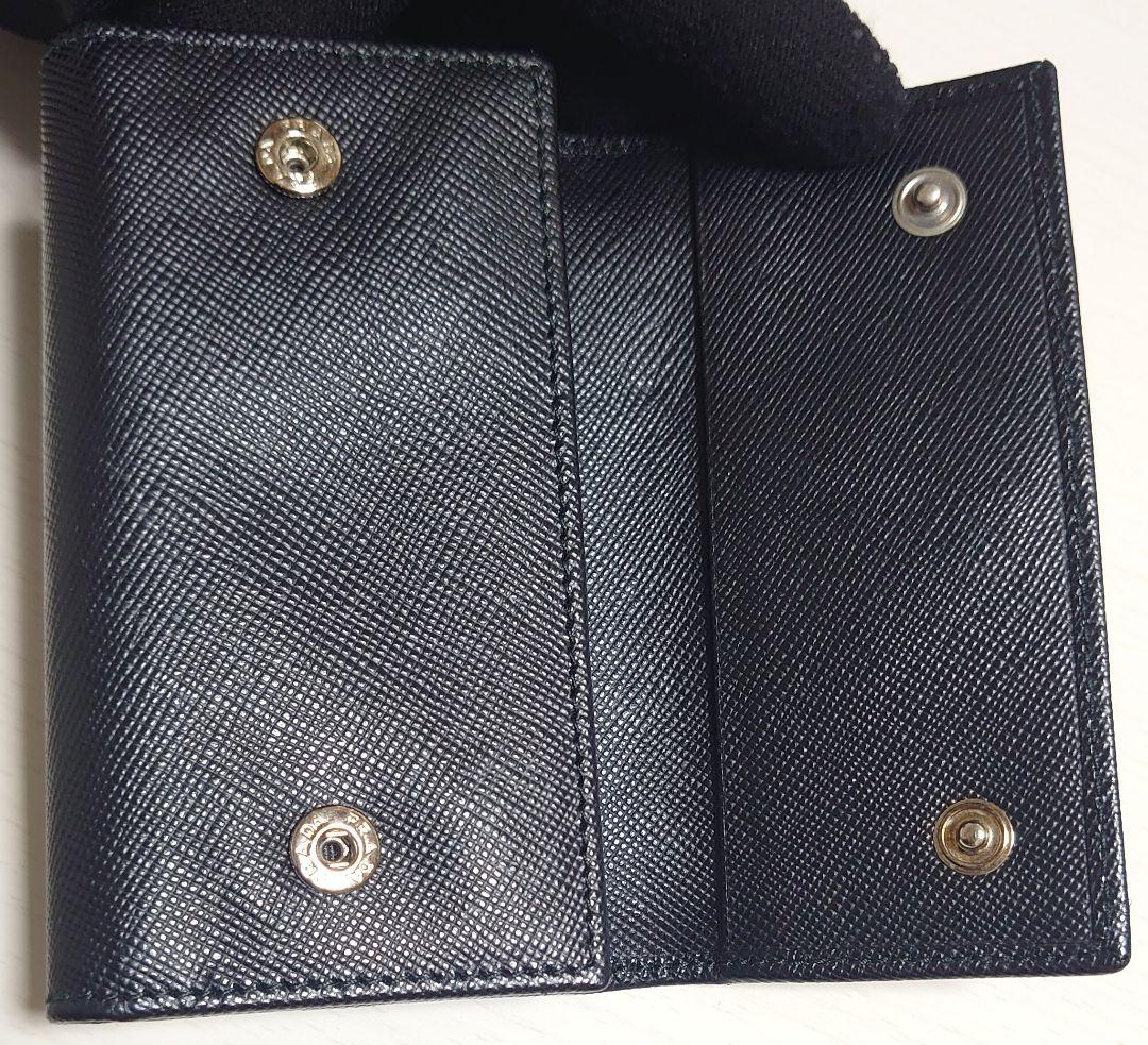 【未使用に近い】PRADA キーケース レザー