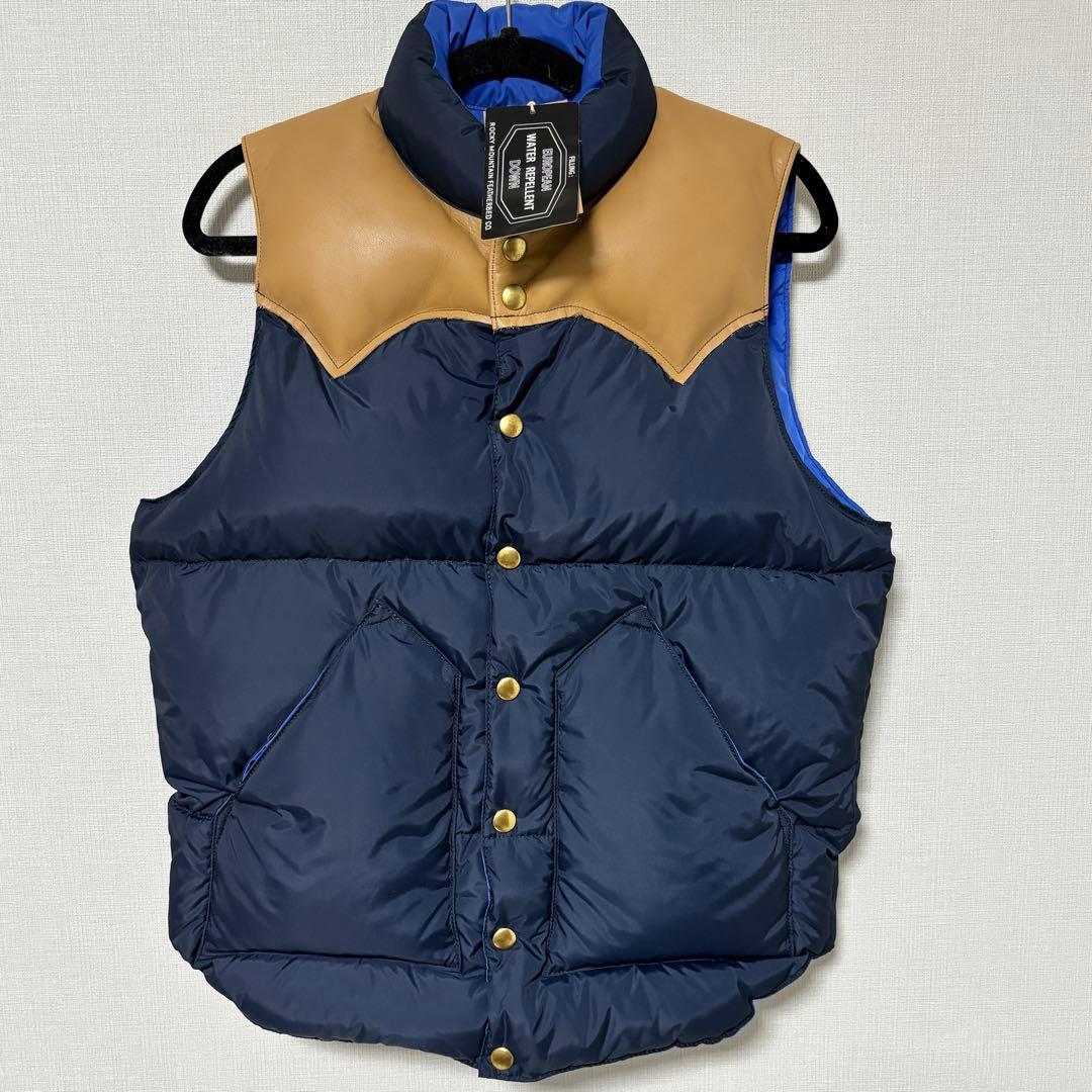 タグ付き未使用　Rocky Mountain featherbed ダウンベスト