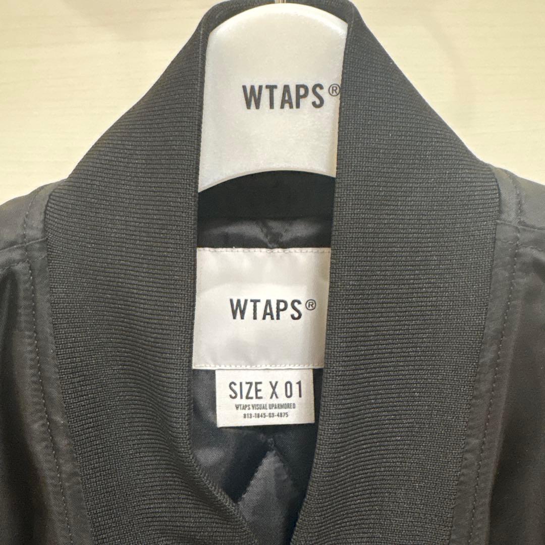 wtaps TEAM JACKET NYLON．TWILL．LEAGUブルゾン