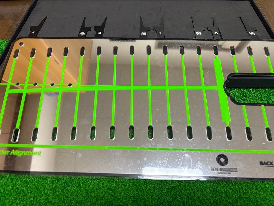 Back2BasicsGolf ゴルフパター パッティングミラー&専用ゲート付