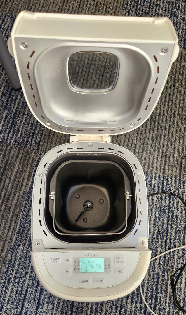 siroca ホームベーカリー　SB-2D151 ホワイト　シロカ