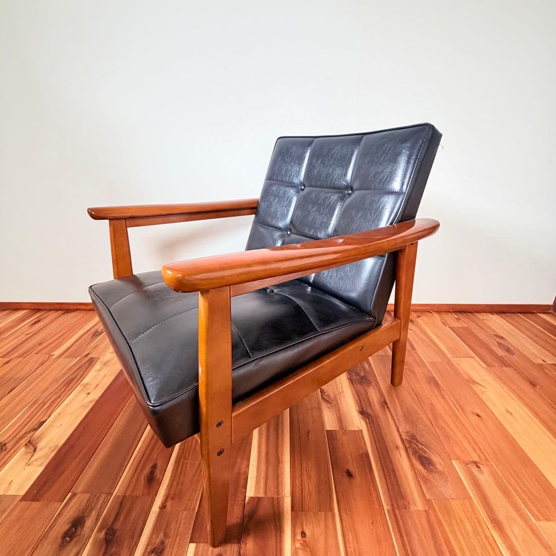 カリモク　kチェア　オールドカリモク　karimoku 1人　ソファ