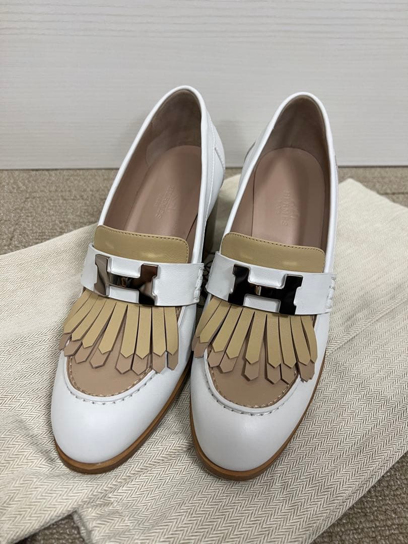 エルメス　モカシン　エリゼ　37 1/2