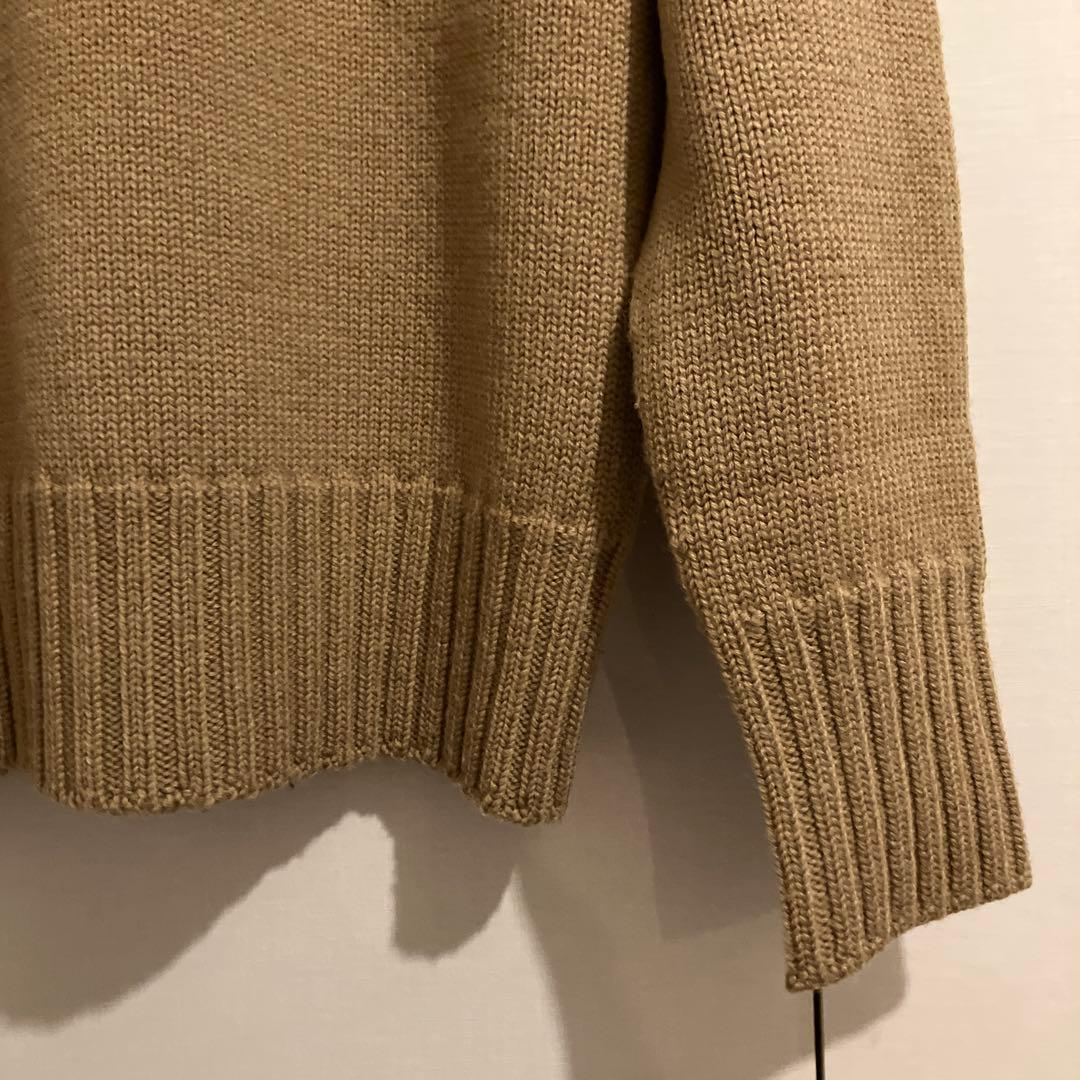 Butcher Products ハイネックニット 44 ベージュ