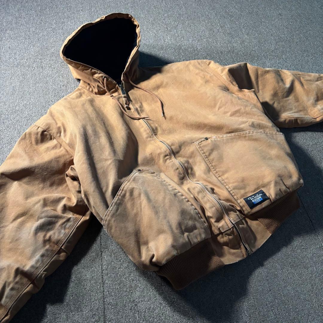 WALLS フェード ダック アクティブジャケット ダメージ XL フード