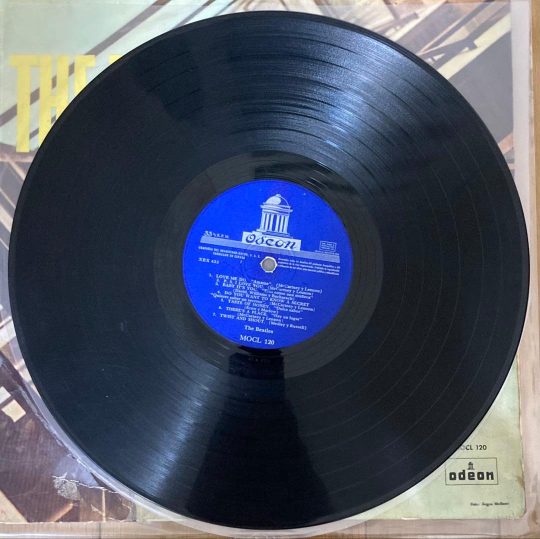 稀少スペイン初回Please Please MeビートルズBeatlesレコード