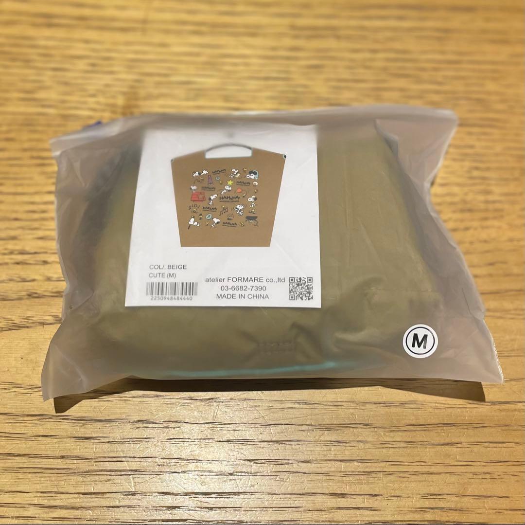 ボールアンドチェーン　peanuts SNOOPY 阪急うめだ限定　ベージュ　M