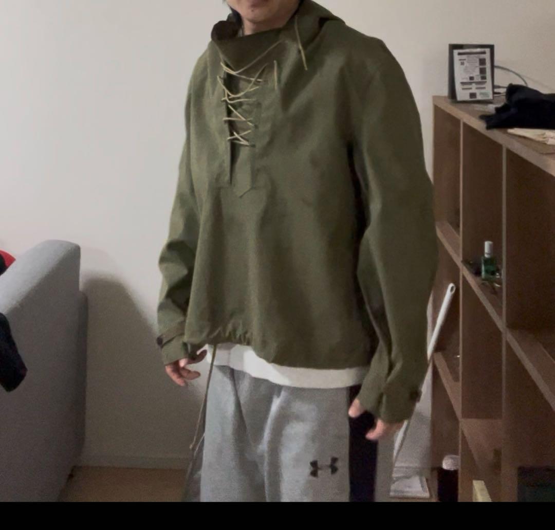 USNAVY N-2 デッキレインパーカー 40s ヴィンテージ　古着　襤褸