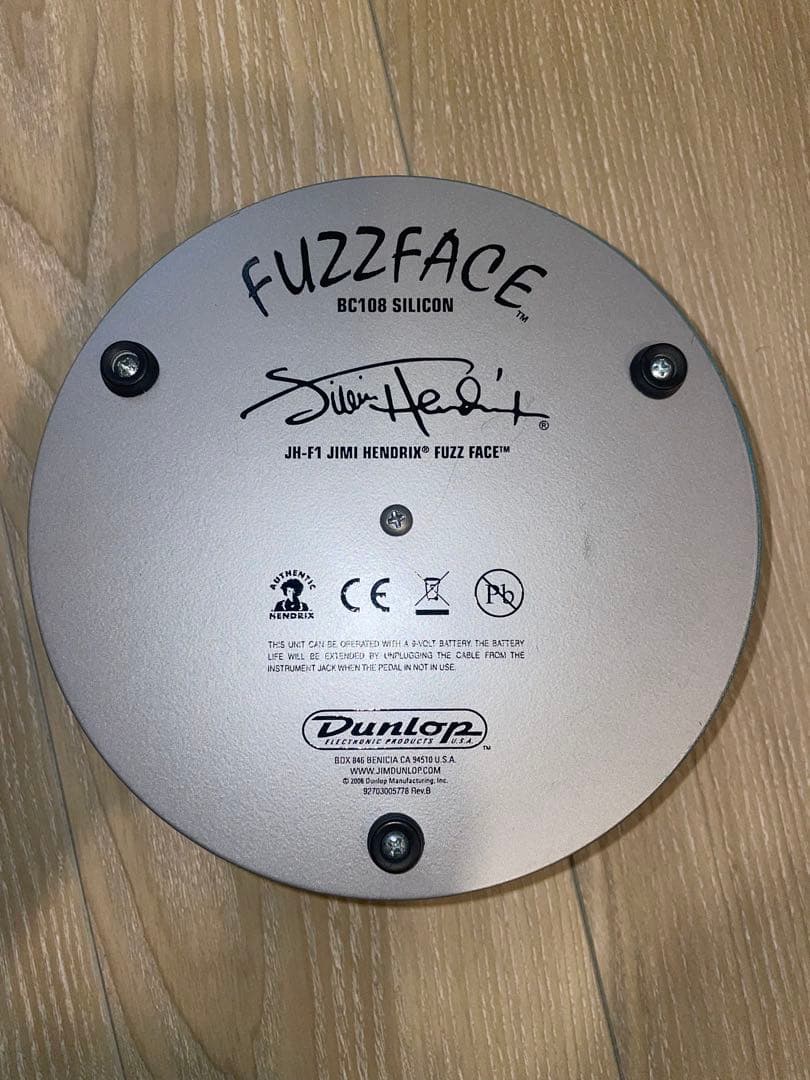 ギター jim Dunlop Fuzz Face JHF-1