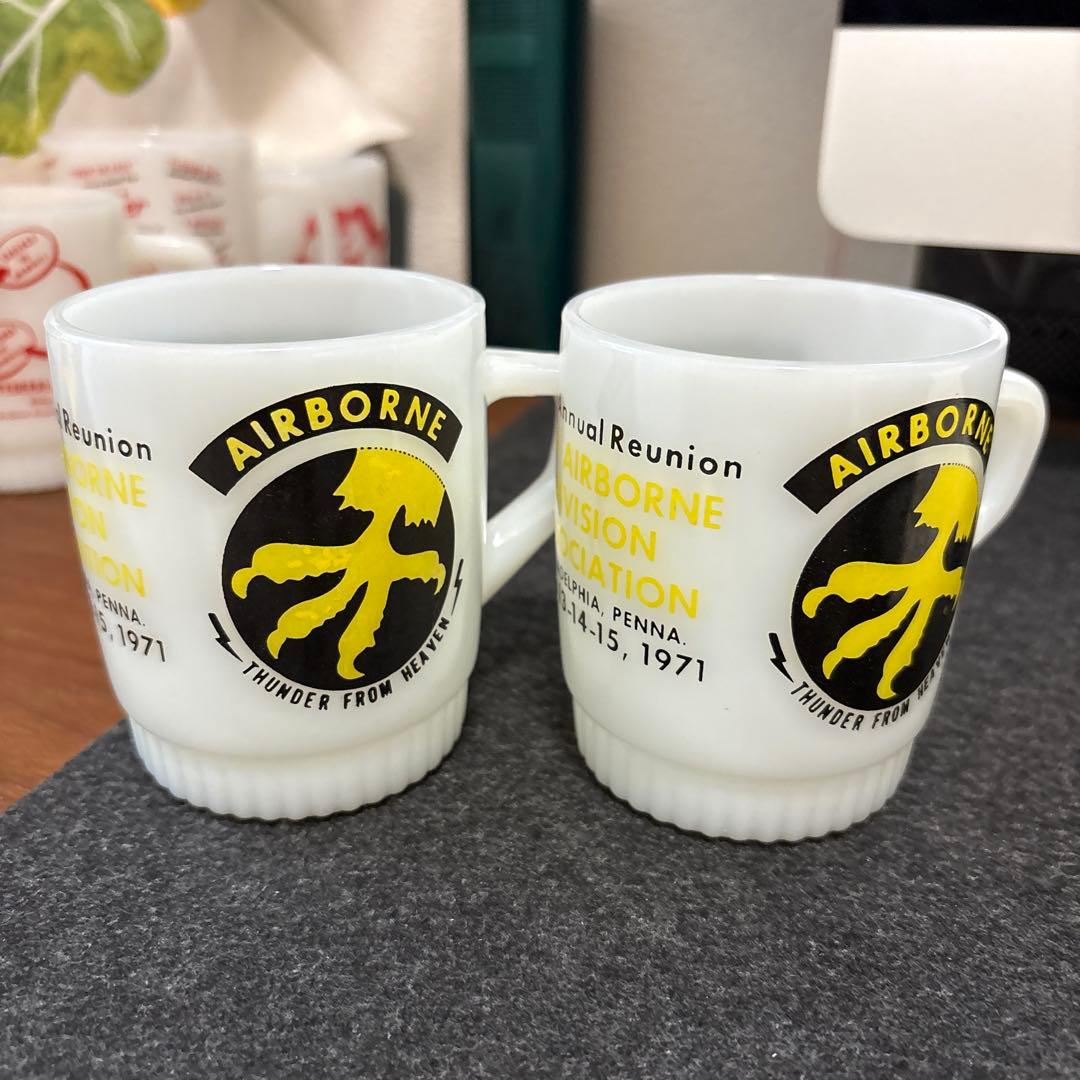 ファイヤーキング社製 AIRBORNE マグカップ 2個セット