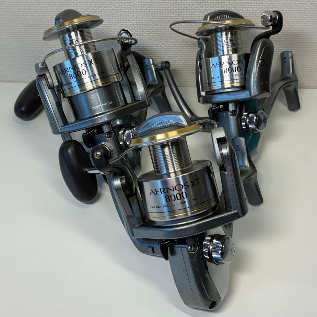 SHIMANO シマノ AERNOS XT 8000 リール 3個セット