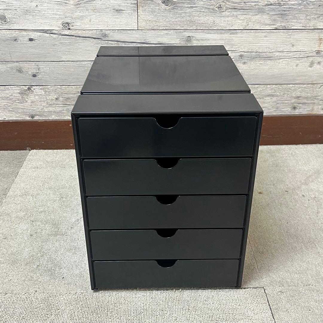 USM イノス ボックス 5段クローズ 色：graphiteblack （１）