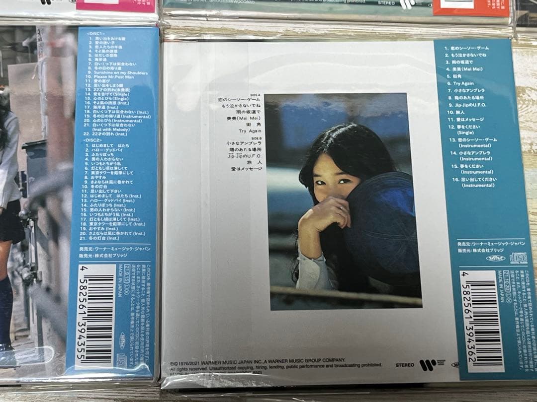 デビュー50周年記念企画　アグネス・チャン紙ジャケット21枚セット　23ＣＤ