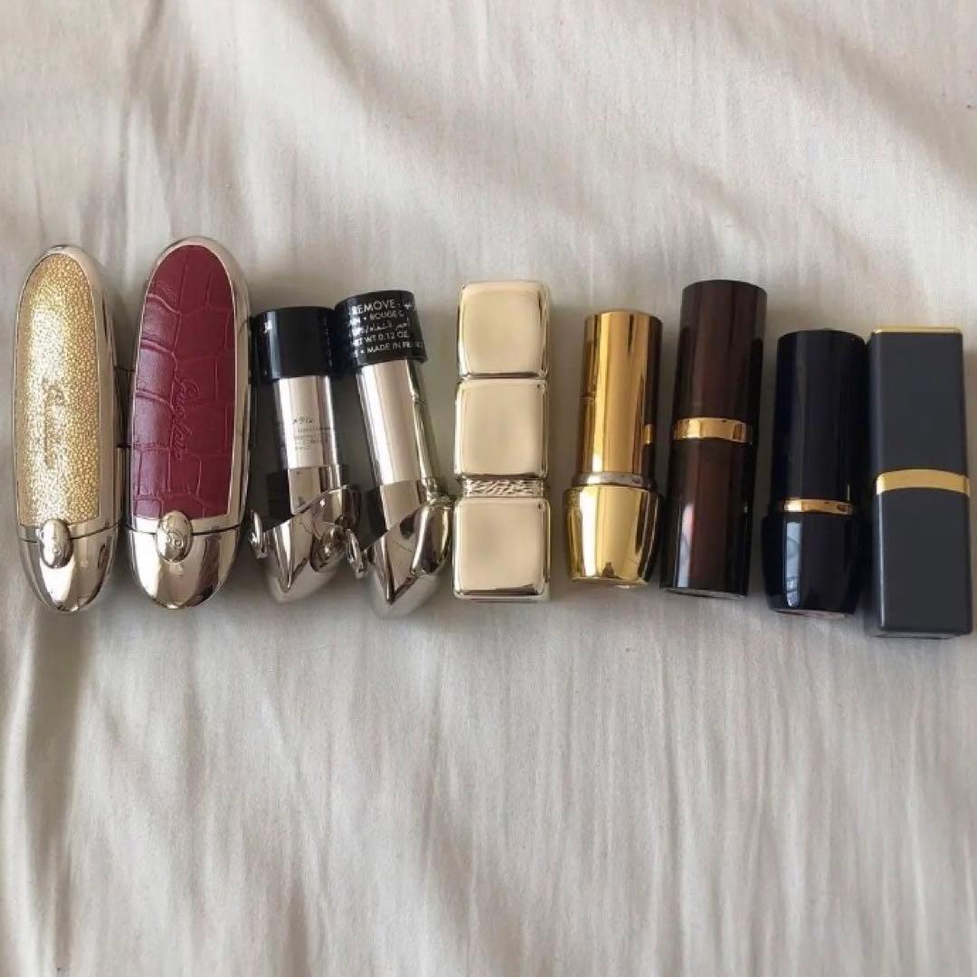 ゲラン 口紅 9点 ケース2点 リップ バラ売り可❁