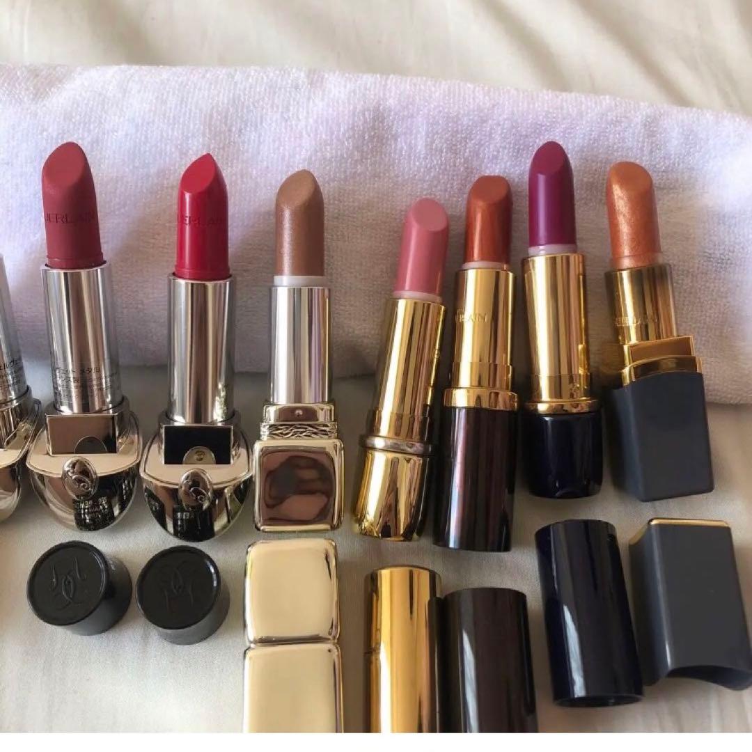 ゲラン 口紅 9点 ケース2点 リップ バラ売り可❁