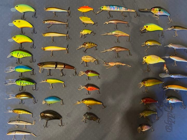 値下げしました！バス釣り用ハードルアー80個以上！ルアーボックス丸ごと