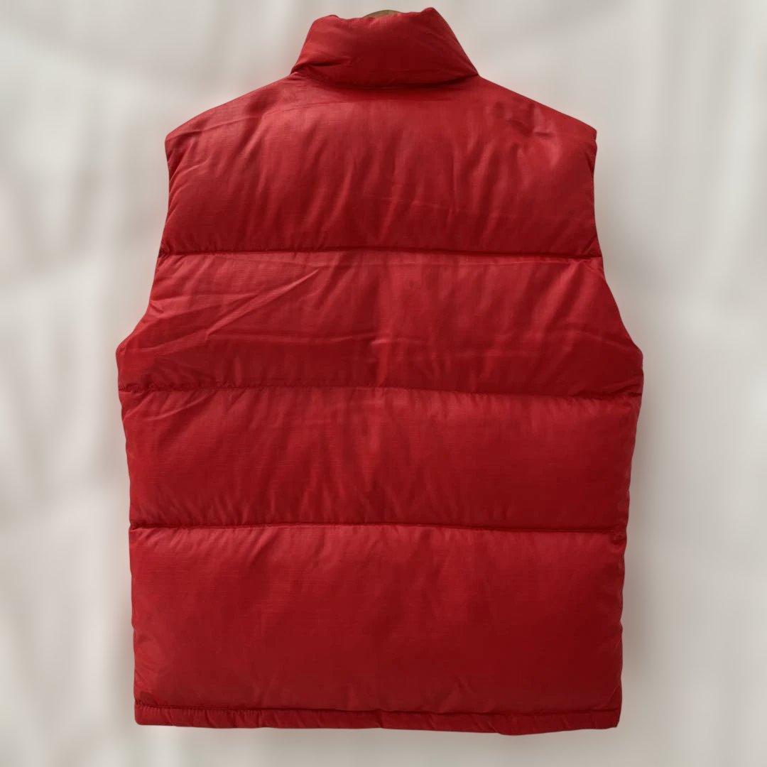 80s ノースフェイス OLD NORTH FACE 茶タグ ダウン ベスト L