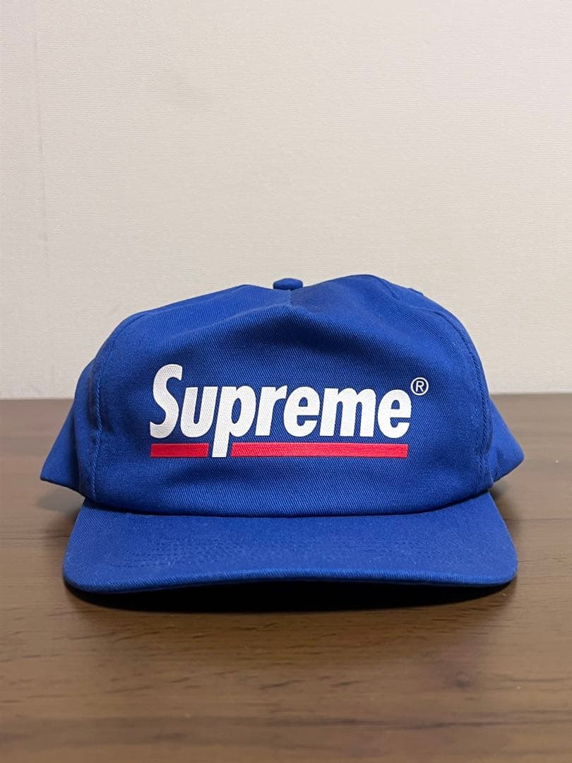 Supreme Underline 5-Panel Cap 20SS 青