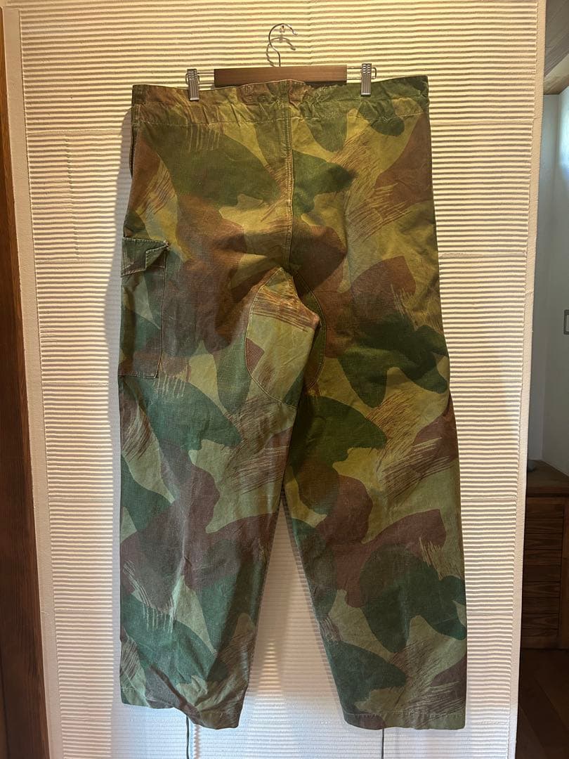 ベルギー軍ブラッシュカモ(ブラッシュストロークカモ)パンツ 1956年製
