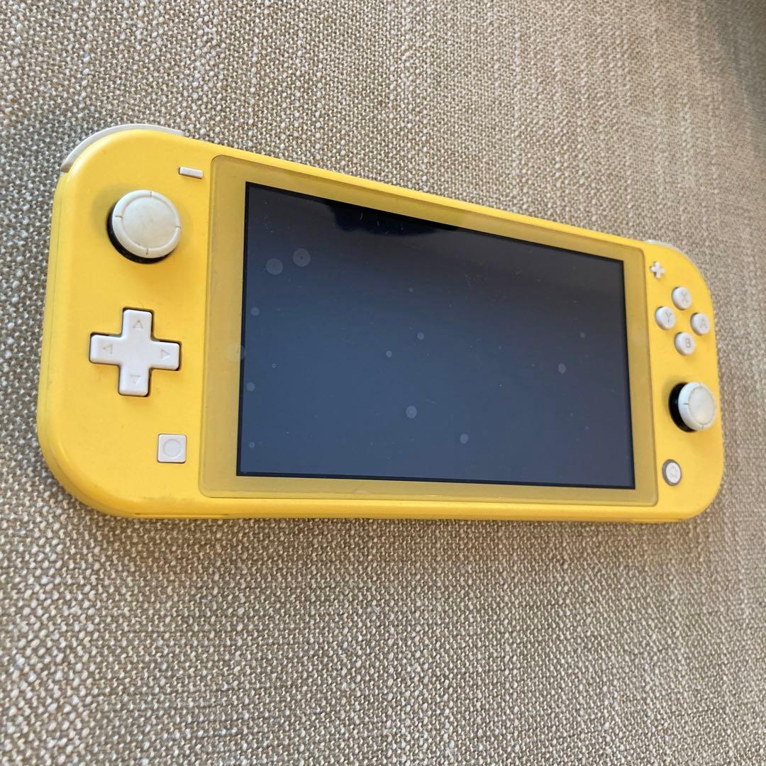 任天堂 スイッチライト　難あり　イエロー