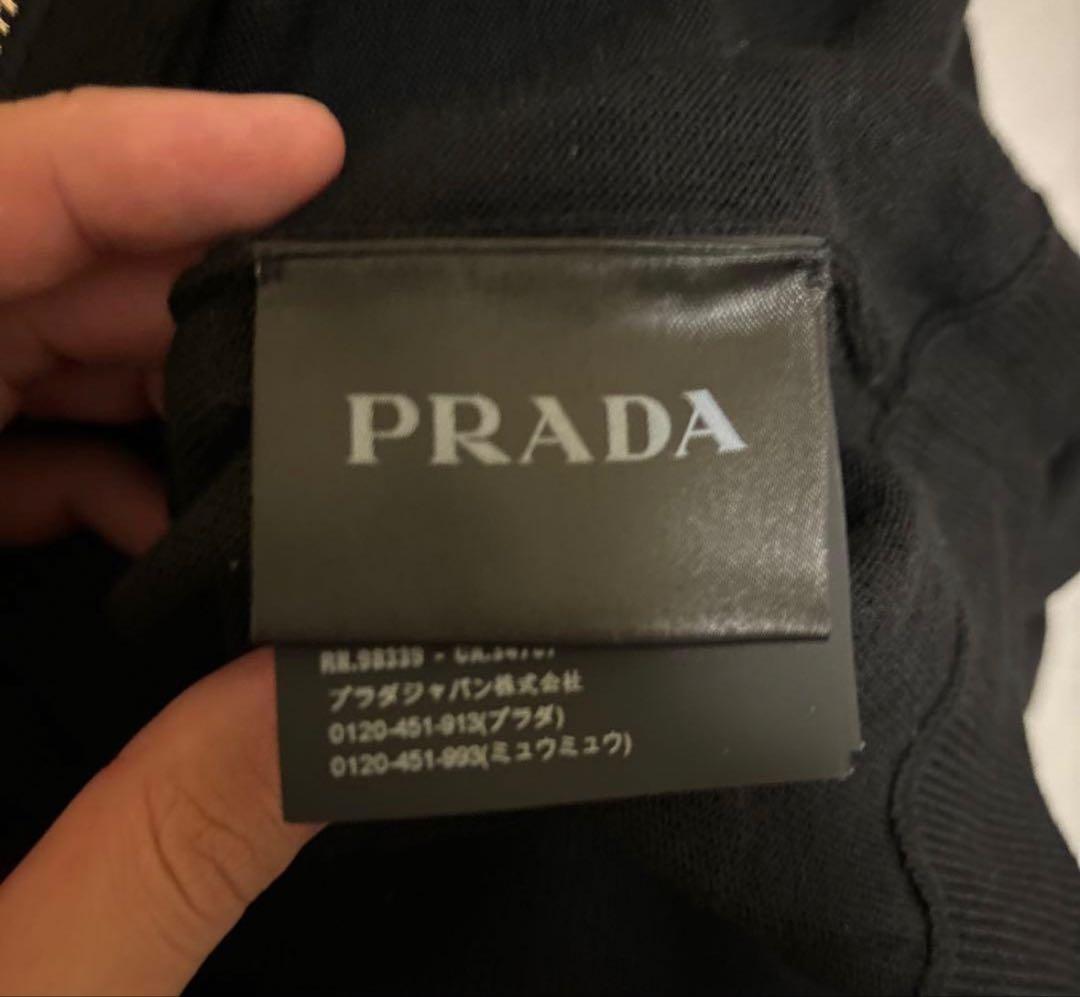や*か様 PRADA ウール　ドライバーズニット