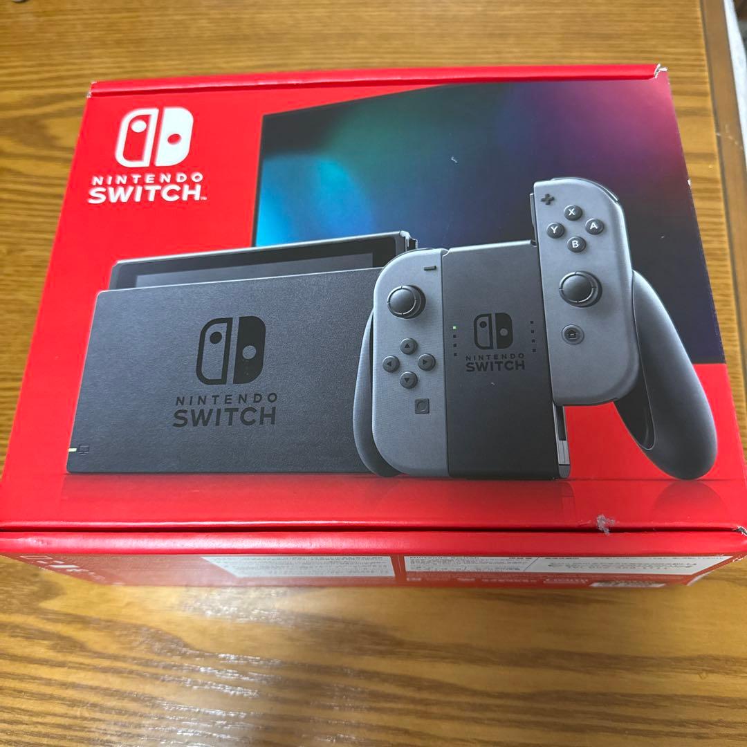 Nintendo Switch 本体 グレー 未使用