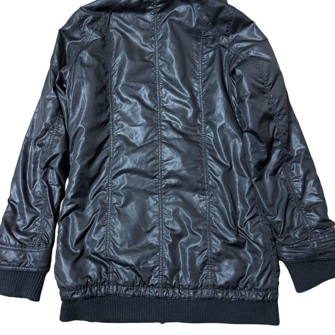 ジャケット・アウター archive grunge fur gimmick coat BLK y2k