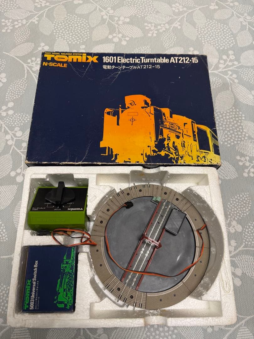 お値下げしました^ ^Nゲージ TOMIX 電動ターンテーブル AT212-15