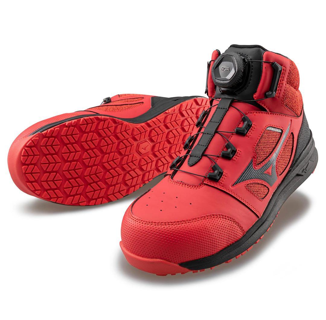 ミズノ オールマイティ LSII 73 M BOA 安全靴26cm