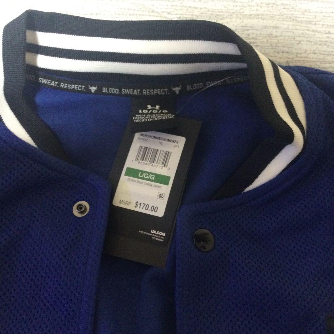 アンダーアーマー　ロック　プロジェクト　ロック　メッシュ ジャケット