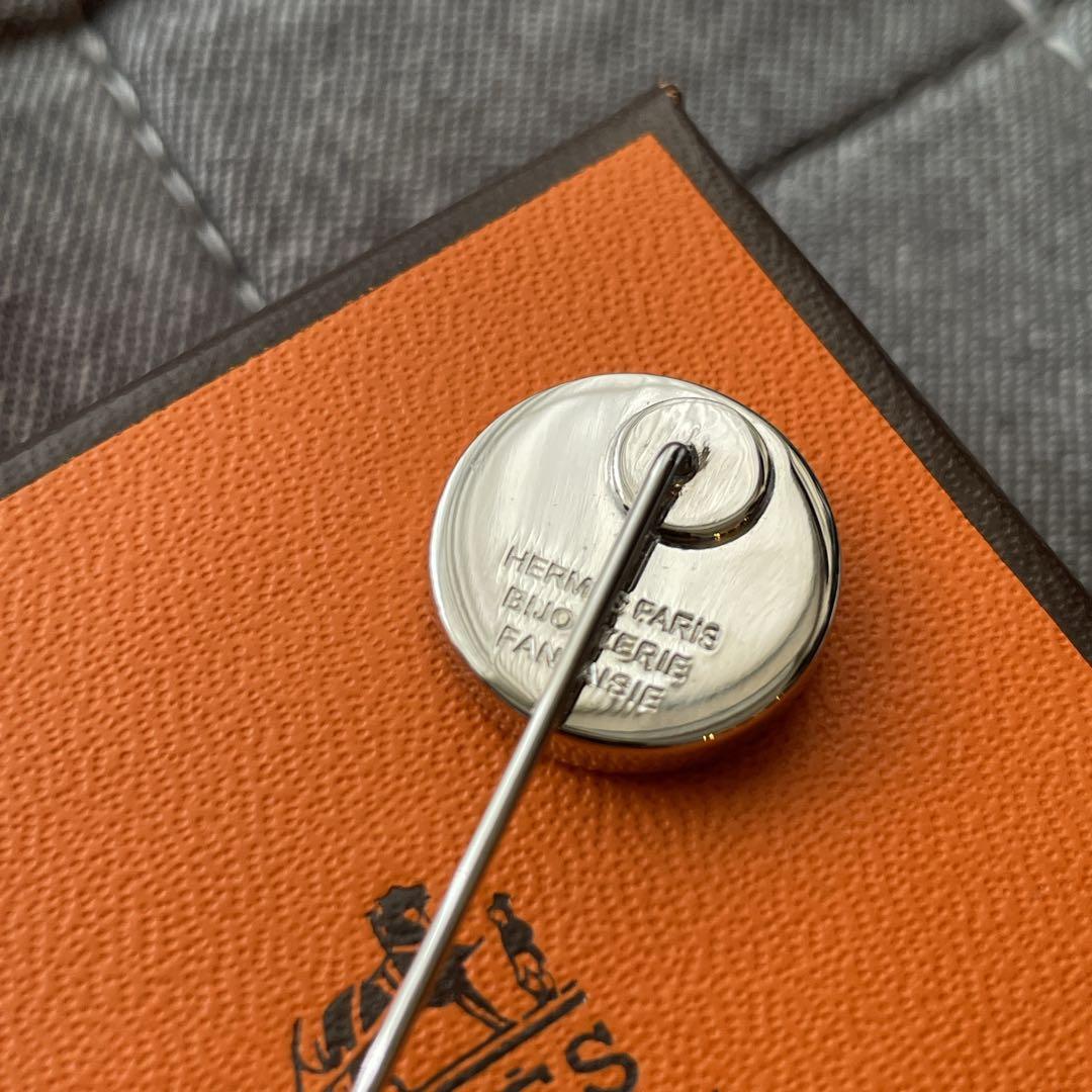 HERMES エルメス クラシック ラペルピン ピンブローチ タイピン