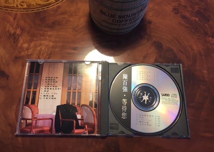 貴重廃盤CD-陳百強/ダニーチャン/ 1990年アルバム「等待您」WEA