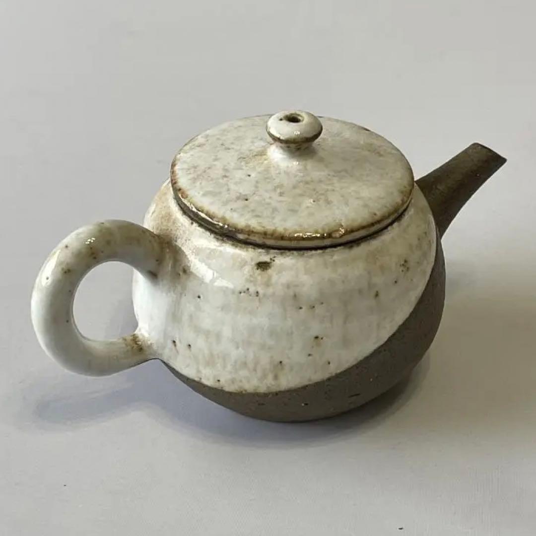 常滑焼 白山 後手急須　茶銚　茶器　茶道具