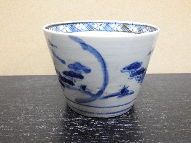 伊万里　染付　そば猪口　MA312