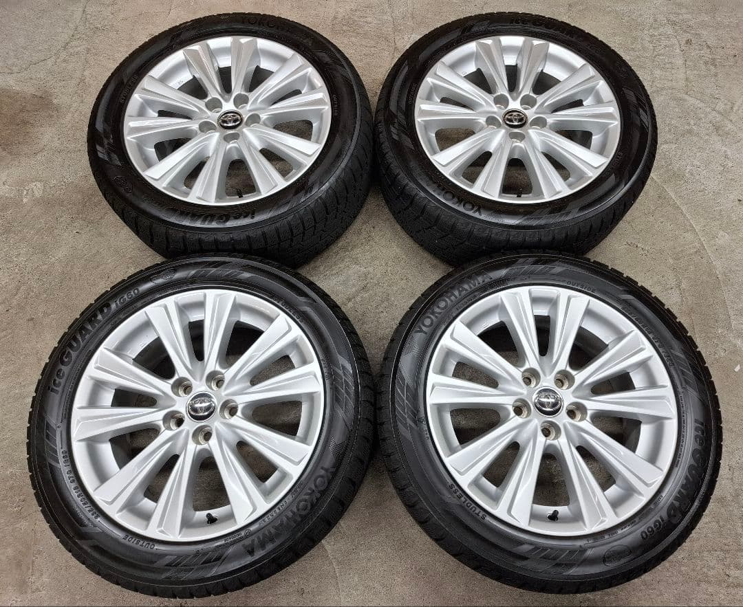 【極上品】トヨタ アルファード 純正 ホイールタイヤ 2023年 スタッドレス